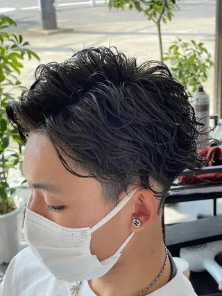 メンズ ✨愛知県初アイロン パーマ/ 瀬見井✨のヘアスタイル