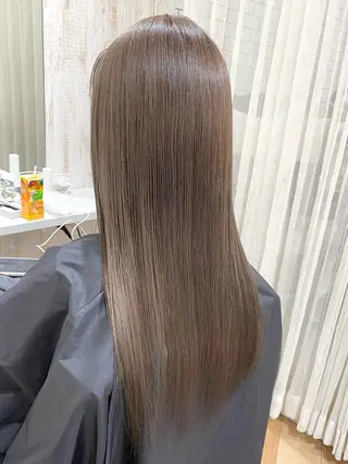 セミロング カラー 🌙HIZUKI🌙 ハイトーン 艶髪のヘアスタイル