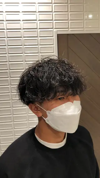 パーマ メンズ メンズ特化ニュアンス パーマ　RYOのヘアスタイル