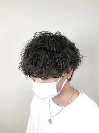 パーマ メンズ 後藤 一孝のヘアスタイル