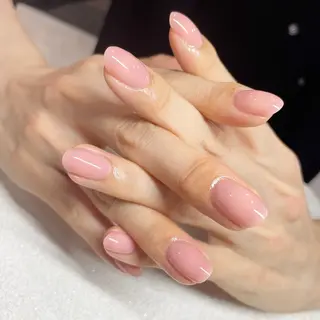 ネイル パラジェルネイル 大人可愛/シンプルのネイルデザイン