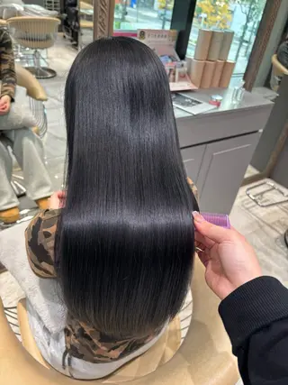 ロング カラー 美髪縮毛矯正/ 髪質改善/AYARIのヘアスタイル