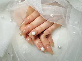 ネイル AYAKA🩵難波♡ 韓国ネイルで可愛く♡のネイルデザイン