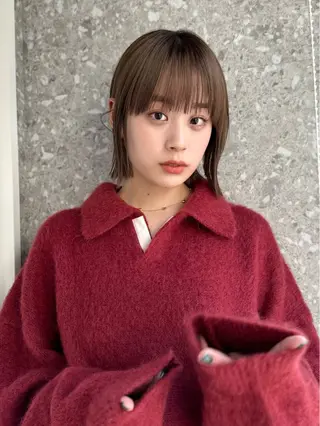 ショート ボブ/ショート⭐︎ カット無料⭐︎カレンのヘアスタイル
