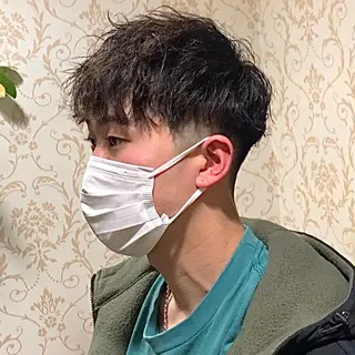 パーマ メンズ メンズパーマ&メンズ 縮毛矯正/平野/渋谷のヘアスタイル