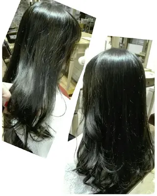 ロング マツエク・マツパ ネイル ヘアアレンジ カラー パーマ MEGUMI megumiのヘアスタイル