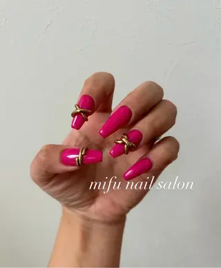 ロング 大田 美笛香のネイルデザイン