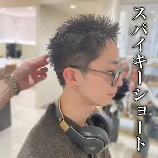 メンズ メンズ縮毛矯正 ブリーチカラー/まやのヘアスタイル