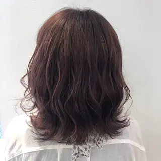 ミディアム ㅤㅤㅤㅤㅤ chikaのヘアスタイル