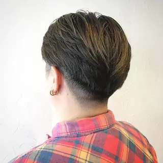 ミディアム 骨格補正カット✂︎ 🌟菅野陽介🌟のヘアスタイル