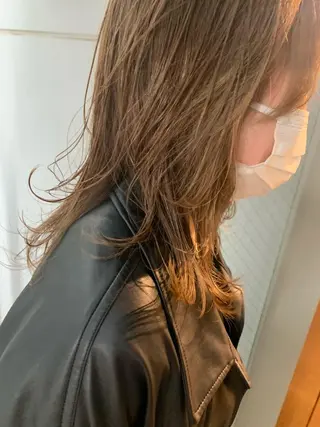 ミディアム カラー AR.MARA サトウヒカルのヘアスタイル