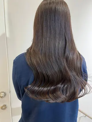 ロング カラー 🍜のばた 🍜のヘアスタイル