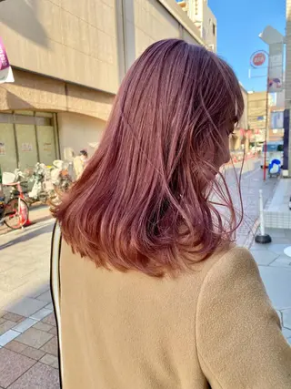 ロング カラー コマツリサ ROCCO eastのヘアスタイル