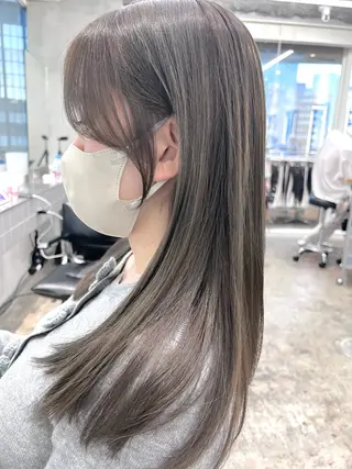 ロング ブリーチ/エクステ/ grow渋谷のヘアスタイル