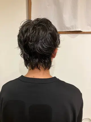 パーマ メンズ 清水 美香のヘアスタイル