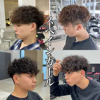 パーマ メンズ特化⚡️三村 彰吾⚡️カットパーマのヘアスタイル