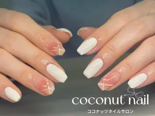 ネイル 神田 ココナッツのネイルデザイン