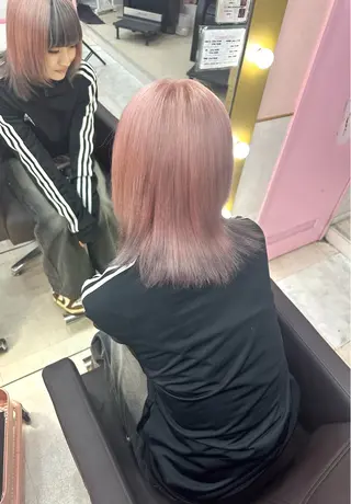 ミディアム カラー ブリーチ指名 No.1🦋KOKIのヘアスタイル