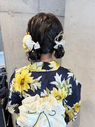 ヘアアレンジ 女性に人気♪ はやしほのかのヘアスタイル