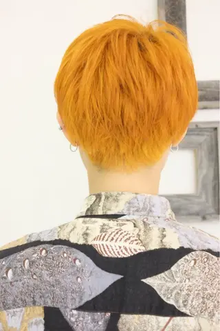 ショート カラー 吉岡 三四朗のヘアスタイル