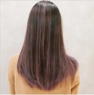 ロング カラー hase _のヘアスタイル