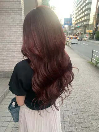 セミロング Fan.ray店長 🌈 HIBIKIのヘアスタイル