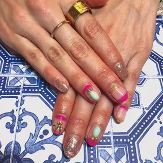 ネイル nail salon  aloalo所属・Nailist Ayaのネイルデザイン