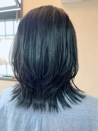 ミディアム サロンドユウ こはるのヘアスタイル