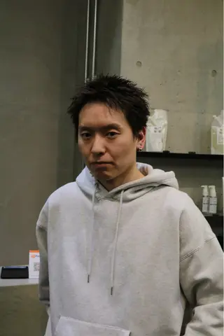 ショート メンズ カラー特化/ カラー特化/池田海斗のヘアスタイル