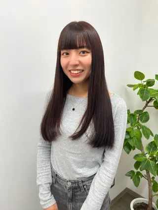 ロング レイヤーカット/艶髪 🌈高橋遥香🌈のヘアスタイル