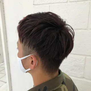 メンズ miku🌿‬ メンズバレイヤージュのヘアスタイル
