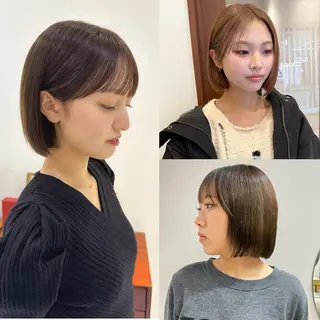 ショート カラー HACCH （ハッチ）所属・🪼ボブ/ミニボブ レイヤーボブ🪼のヘアスタイル