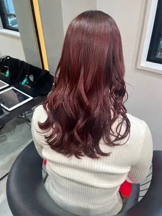 カラー ♥️ブリーチなしW/ カラー/優希/大宮のヘアスタイル