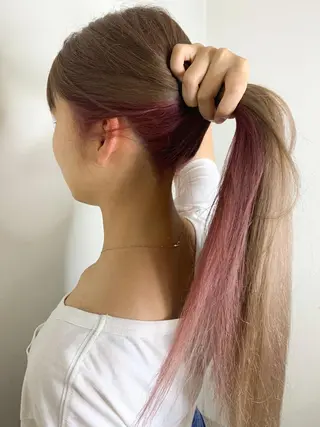 ロング カラー 美髪矯正・レイヤー 倉友哉のヘアスタイル