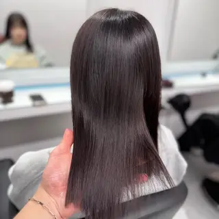 ロング カラー 透け上品ハイトーン 職人ゆうと🤍のヘアスタイル