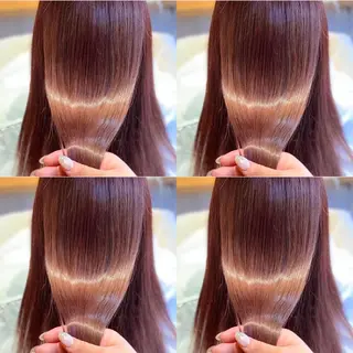 ロング カラー レイヤーカット/ 縮毛矯正🇰🇷早坂のヘアスタイル