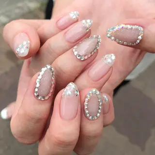 ロング カラー ヘアアレンジ キッズ ネイル マツエク・マツパ 福田 加奈のネイルデザイン