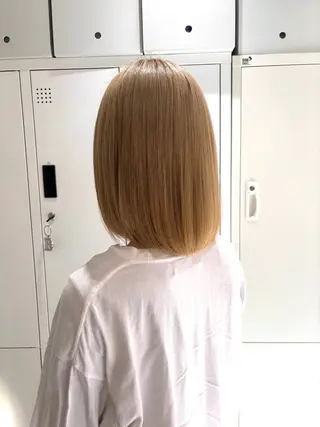 ミディアム kana🍃newi 京橋/透明感カラーのヘアスタイル