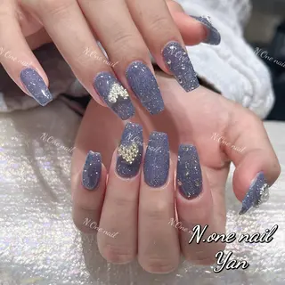 ネイル 長いだし/スカルプ/ パラシェルN.oneのネイルデザイン