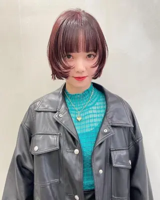 ショート カラー 【メンズ特化】ニュア ンスパーマ/RIKUのヘアスタイル