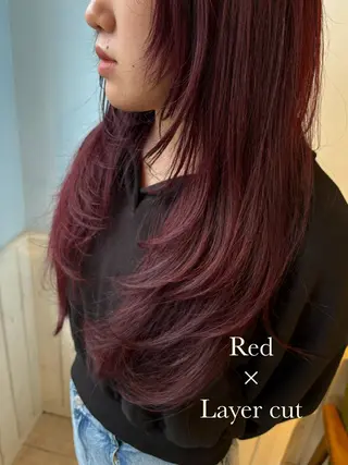 ロング カラー 柔らかカラー🫧🌱 ナナコのヘアスタイル