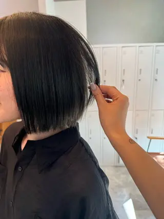 ミディアム カラー 赤み無し柔らかカラー 【梅田】madokaのヘアスタイル