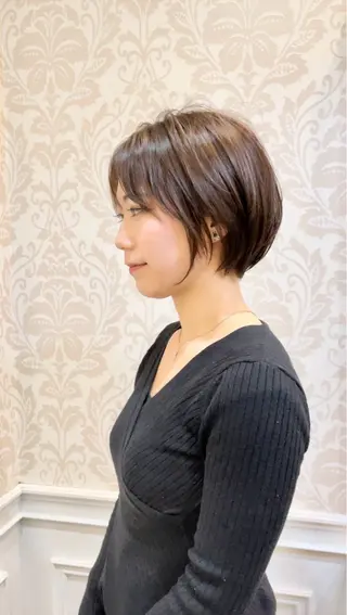 ショート カラー 田中雄二 新潟駅南/BAEのヘアスタイル