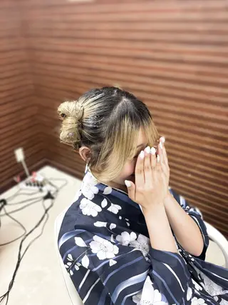 セミロング 🎀 KUBO AYAKA 🎀✨のヘアスタイル