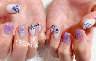 ネイル tRING＊ しいの木台のネイルデザイン