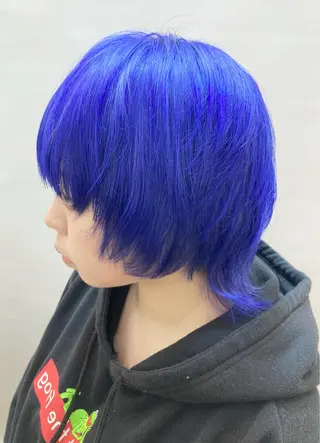 カラー fumikaブリーチ /デザインのヘアスタイル