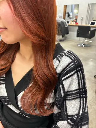 セミロング カラー mono / Manatoのヘアスタイル