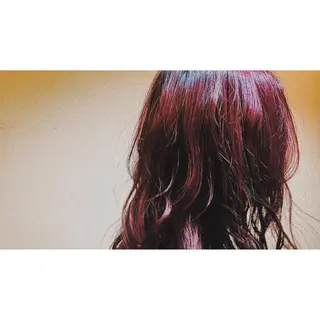 セミロング カラー 齊藤 賢祐のヘアスタイル