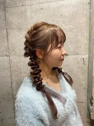 ミディアム フリーランス美容師 MIZUKIのヘアスタイル