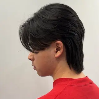 ミディアム 渋谷 メンズ 木下 仁来のヘアスタイル